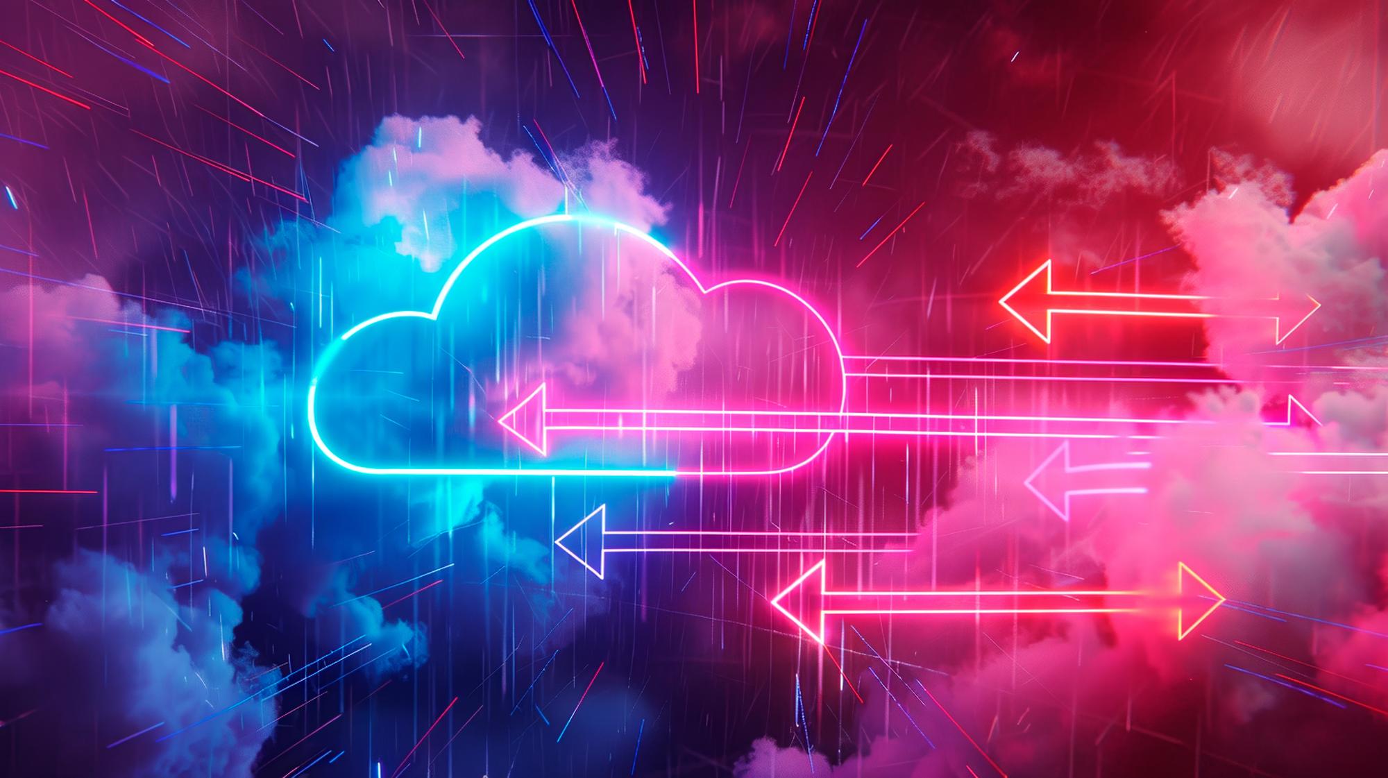 Cloud sharing integration visual